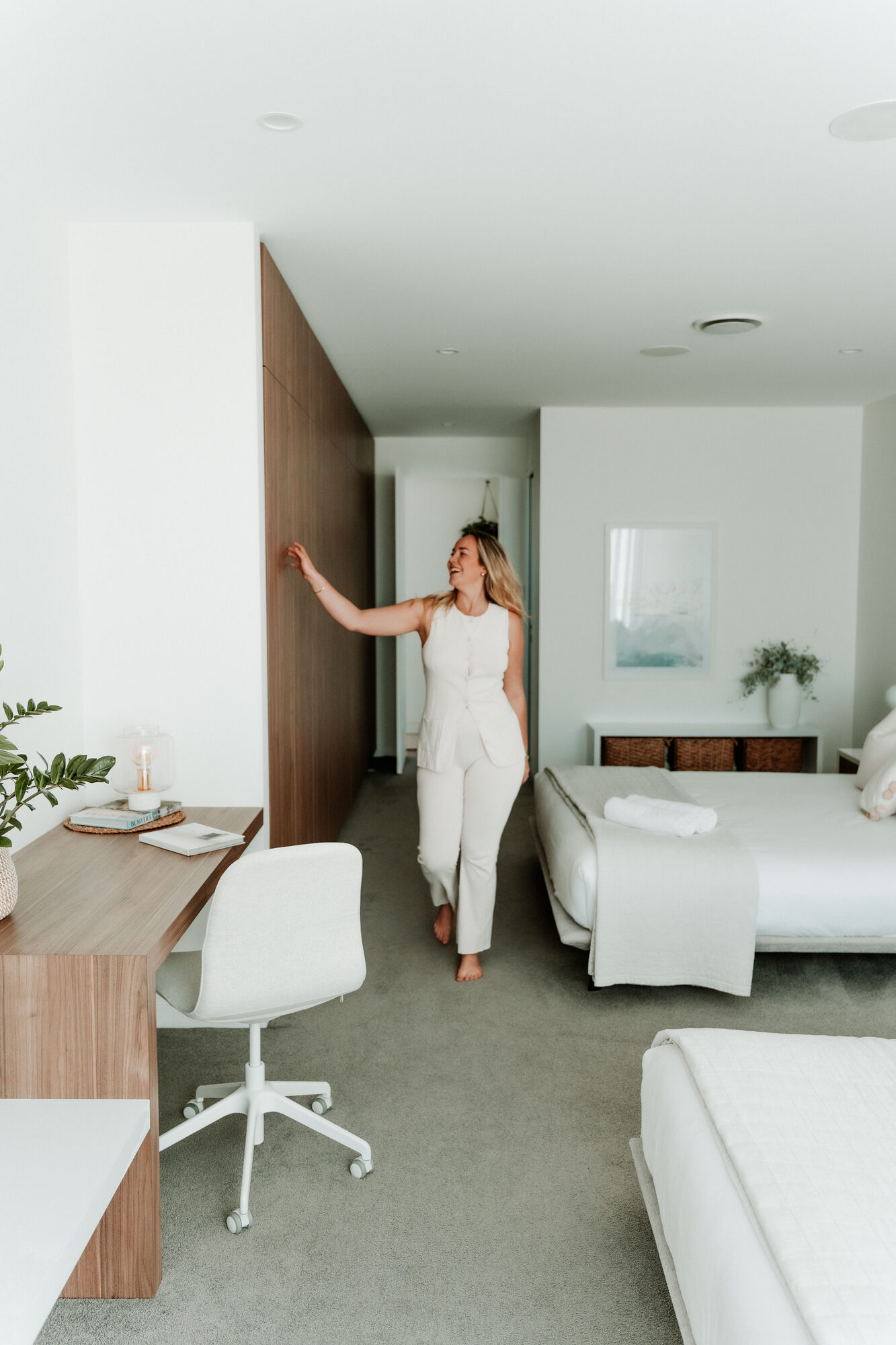 The Suites — The bedrooms, Mana Beach House